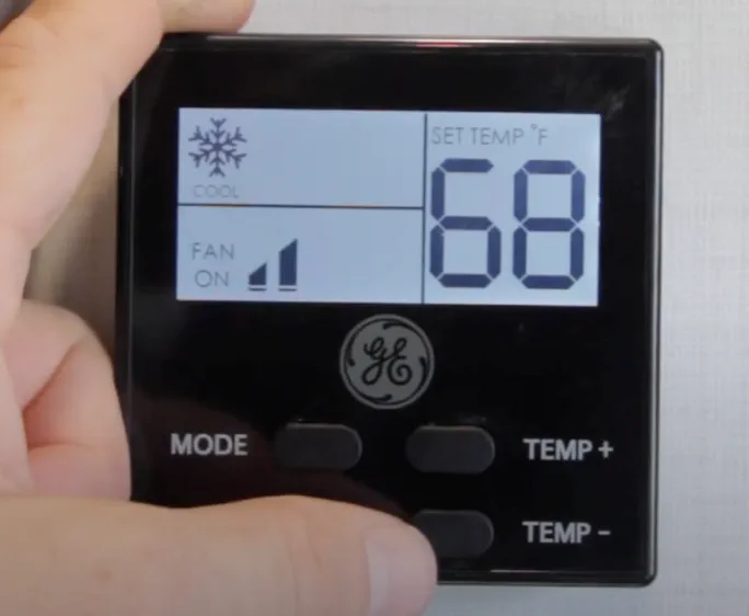 Dometic CCC2 thermostat replacement on a Class A wall