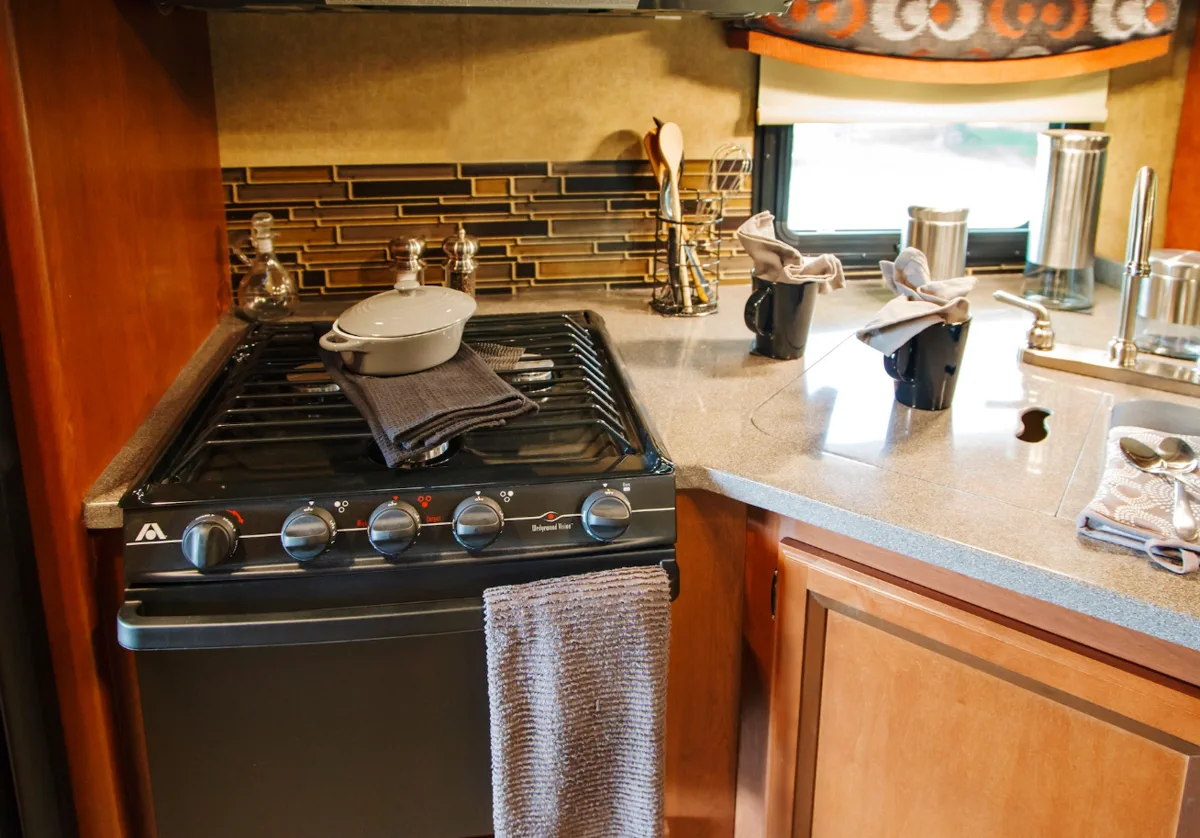 Clearsource Premier 2-stage water filter install on a fifth wheel
