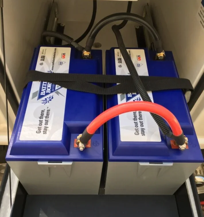 50-amp shore-power inlet replacement in west Fort Worth