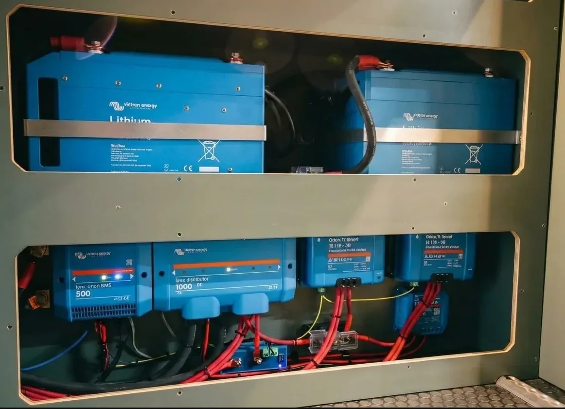 Auto-transfer switch service on a motorhome