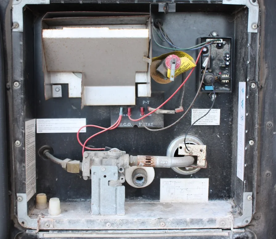 A1 RV Repair certified mobile tech on-site at a customer rig.