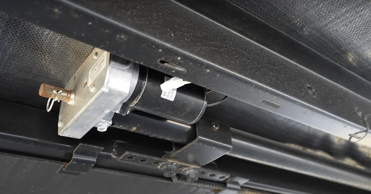 Schwintek in-wall slide motor swap on a Grand Design fifth wheel